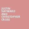 Justin Hayward and Christopher Cross, Hershey Theatre, Hershey